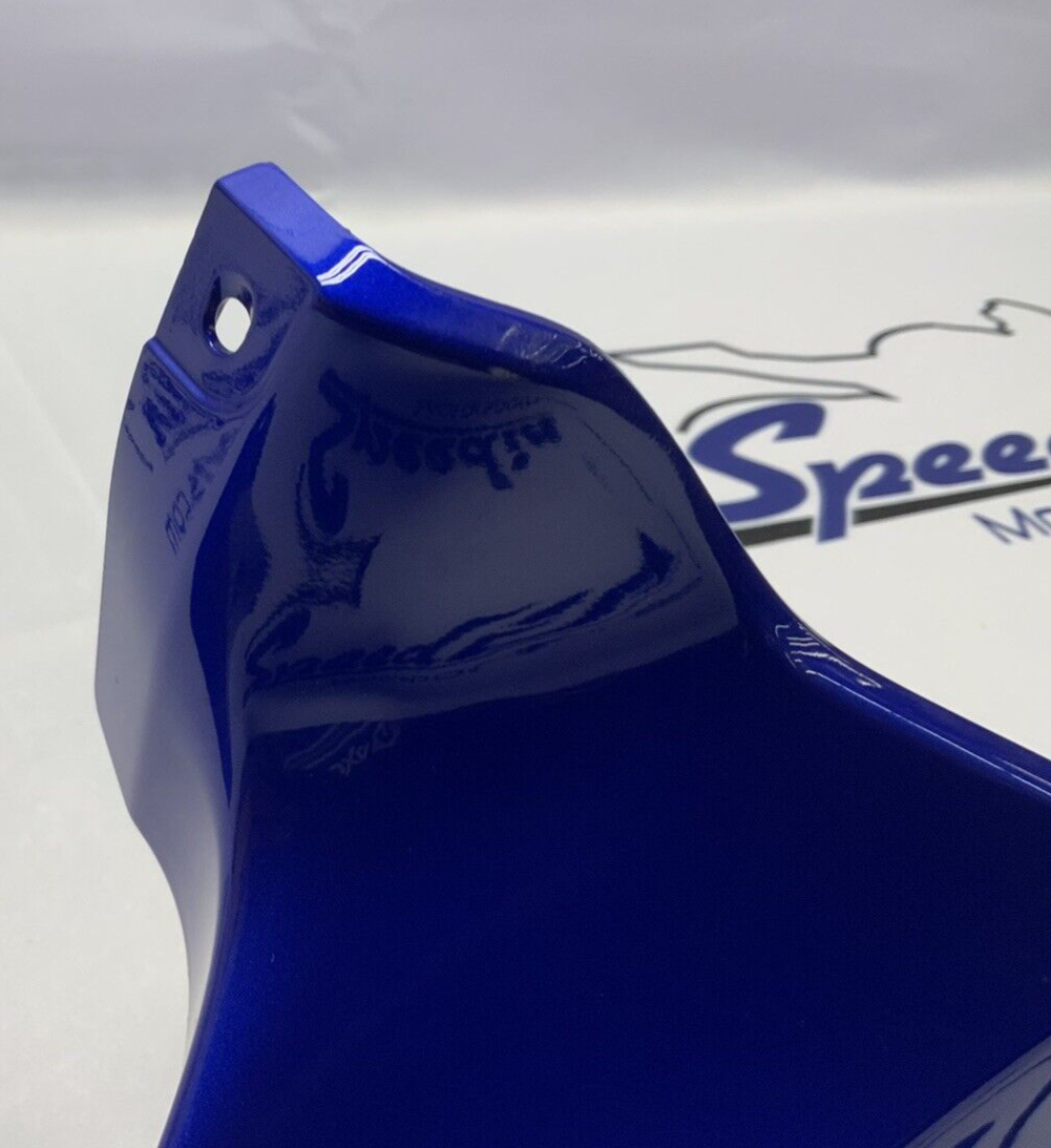 Yamaha Left Upper Fairing Blue YZF-R7 2022-2024 OEM BEB-2837L-00-P0