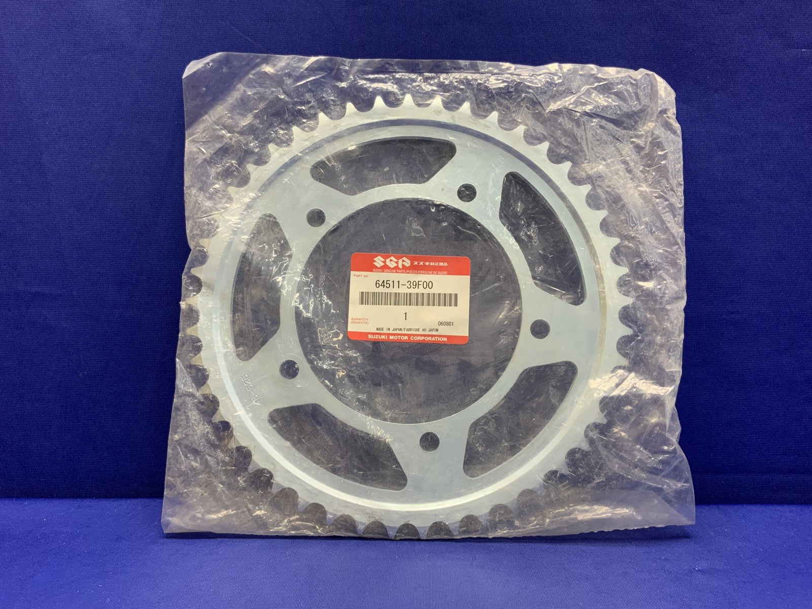 Suzuki Rear Sprocket GSX-R 600 2001-2005 525 45 Tooth OEM 64511-39F00