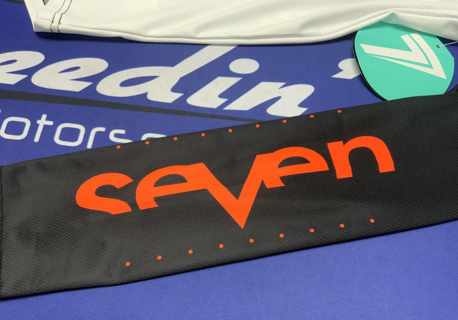 Seven Vox Aperture Jersey White/ Orange (Medium) 2250081-180-M