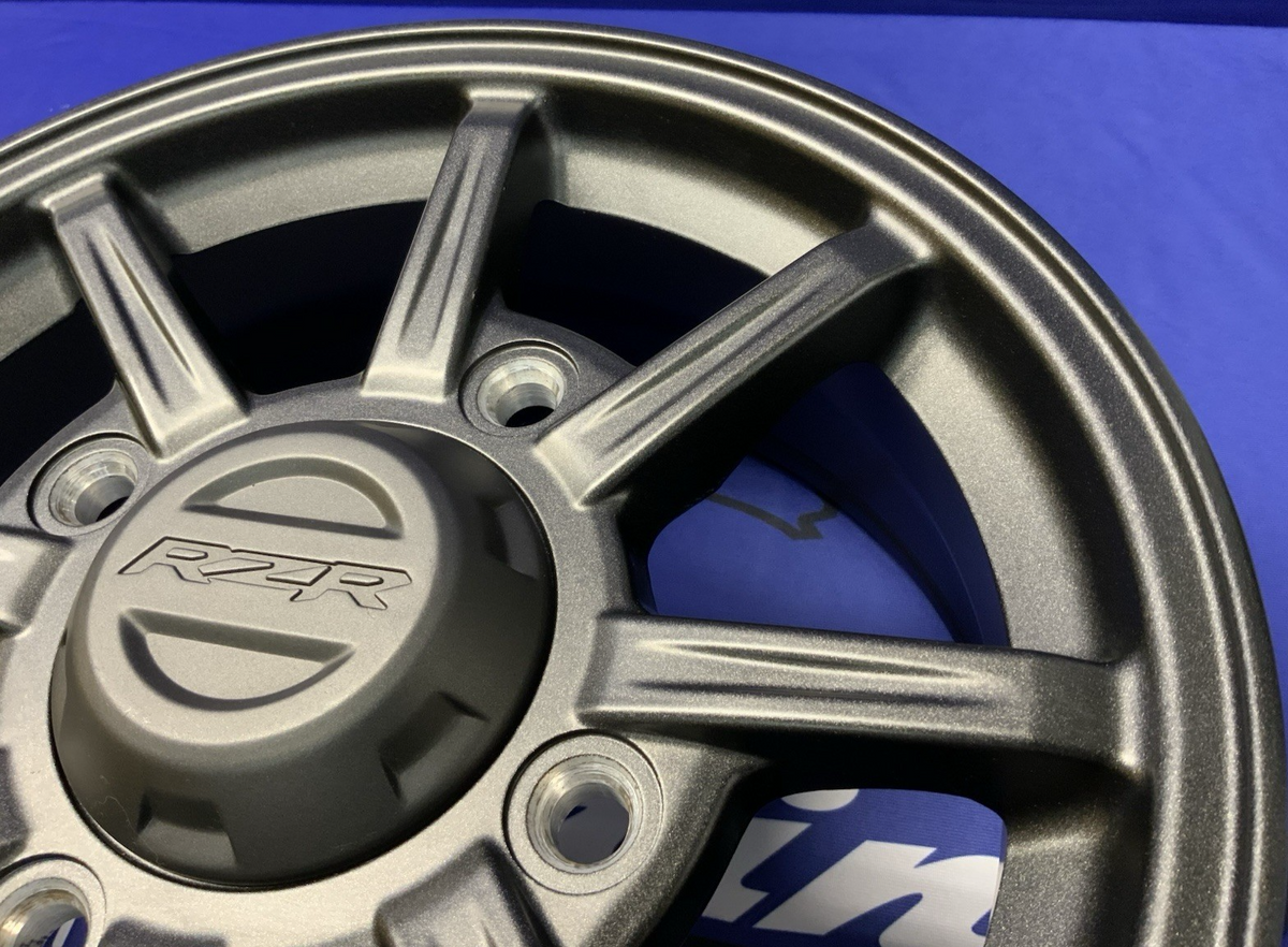 Polaris Rear and Front Wheel Rim Set Black RZR Pro 2021-2026 OEM 1524001-744