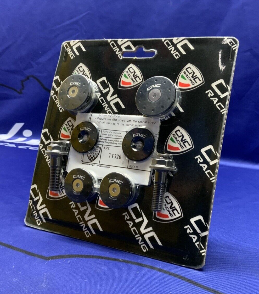 CNC Racing Frame Plugs Hypermotard 939 2016-2018 TT326