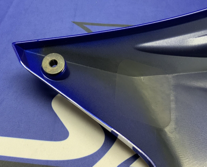 Yamaha Left Upper Fairing (Blue) YZF-R6 2017-2024 OEM BN6-2117V-00-P0