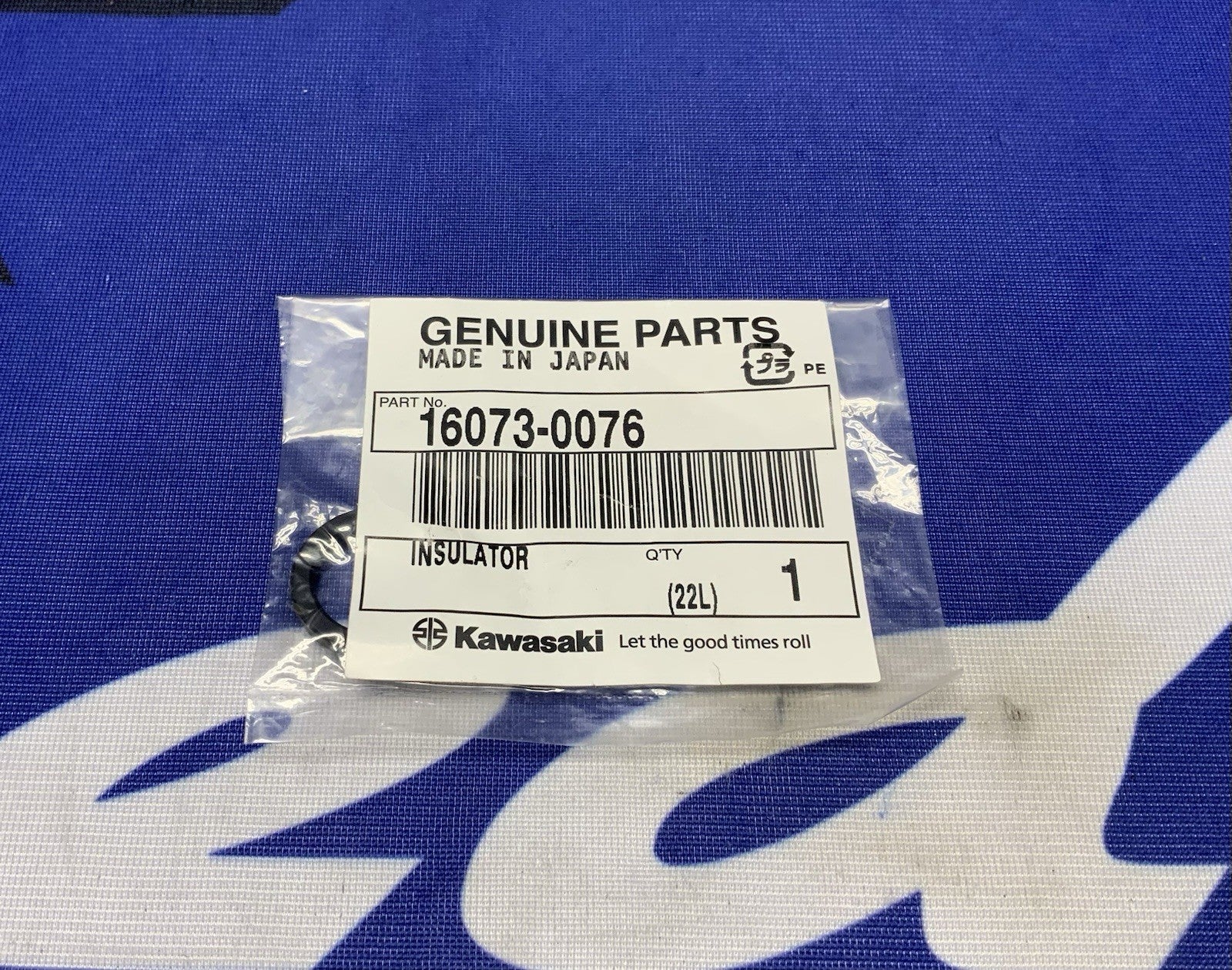 Kawasaki Injector Fuel Rail Insulator Seal ZX-6R 2008-2010 OEM 16073-0076