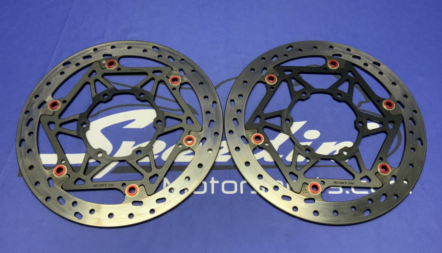 Brake Tech Front Brake Rotor Set 330mmx6mm AXIS/Iron GSXR 1000 09-16 BTS-41.R-1