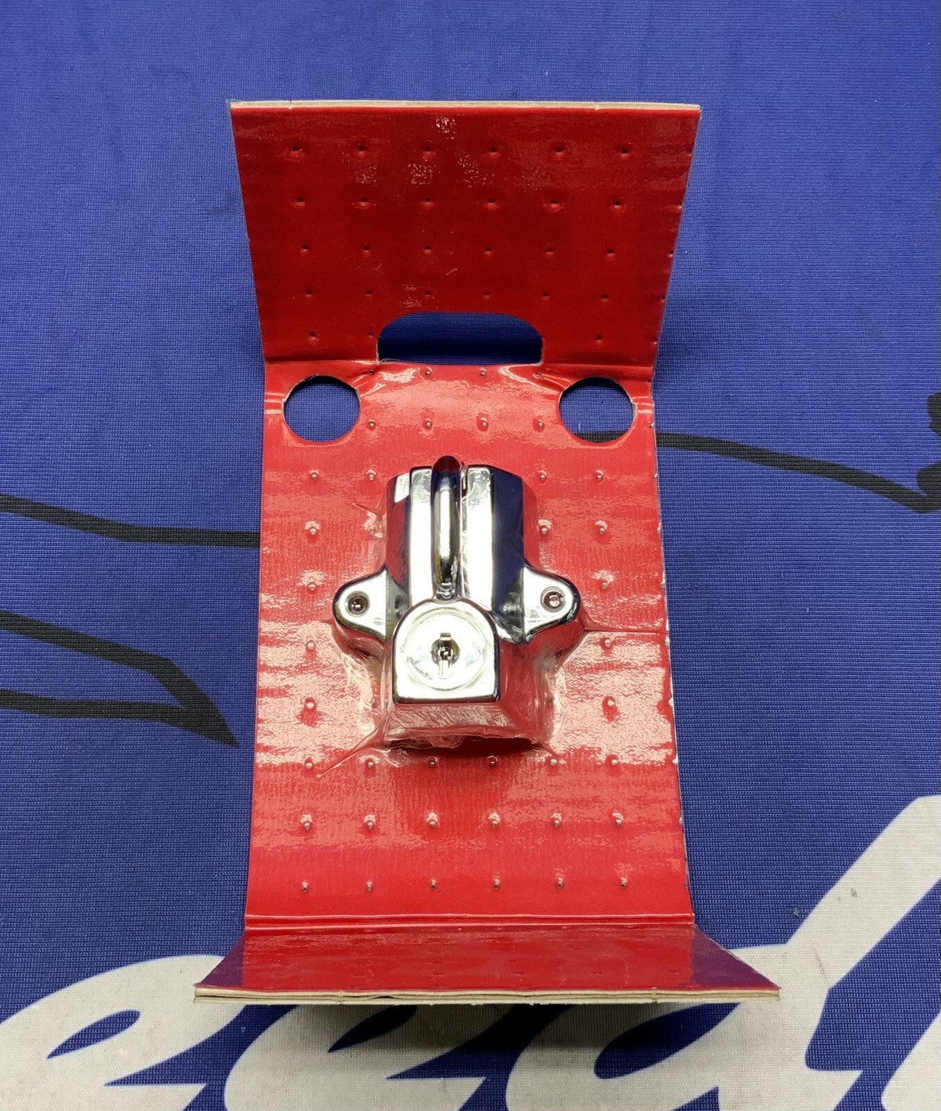 Kuryakyn Chrome Universal Helmet Lock for 7/8" - 1 1/4" Tubes - 4220