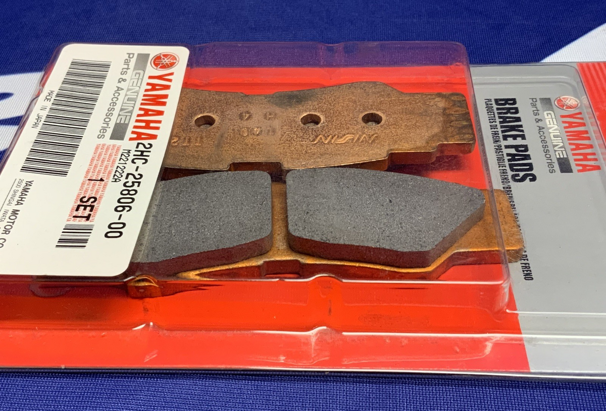 Yamaha Rear Brake Pad Kit 2 RMAX 1000 2021-2025 OEM 2HC-25806-00-00