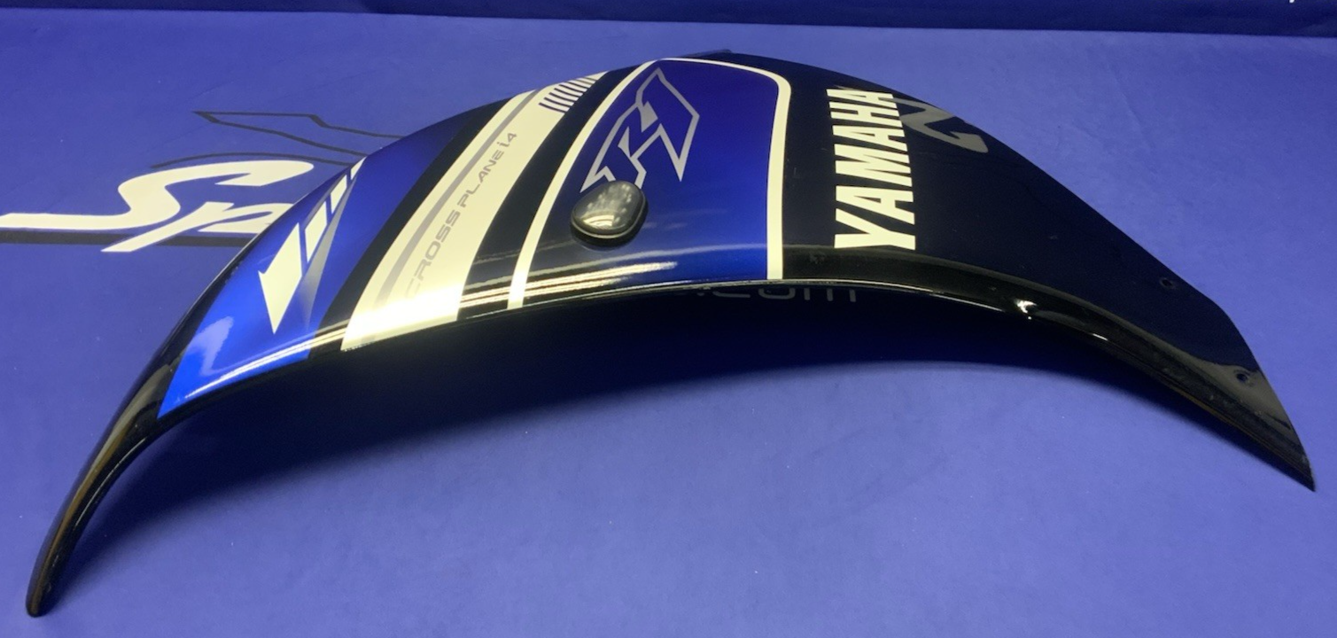 Yamaha Left Upper Fairing (Raven Black) R1 2012-2014 OEM 14B-2835U-10