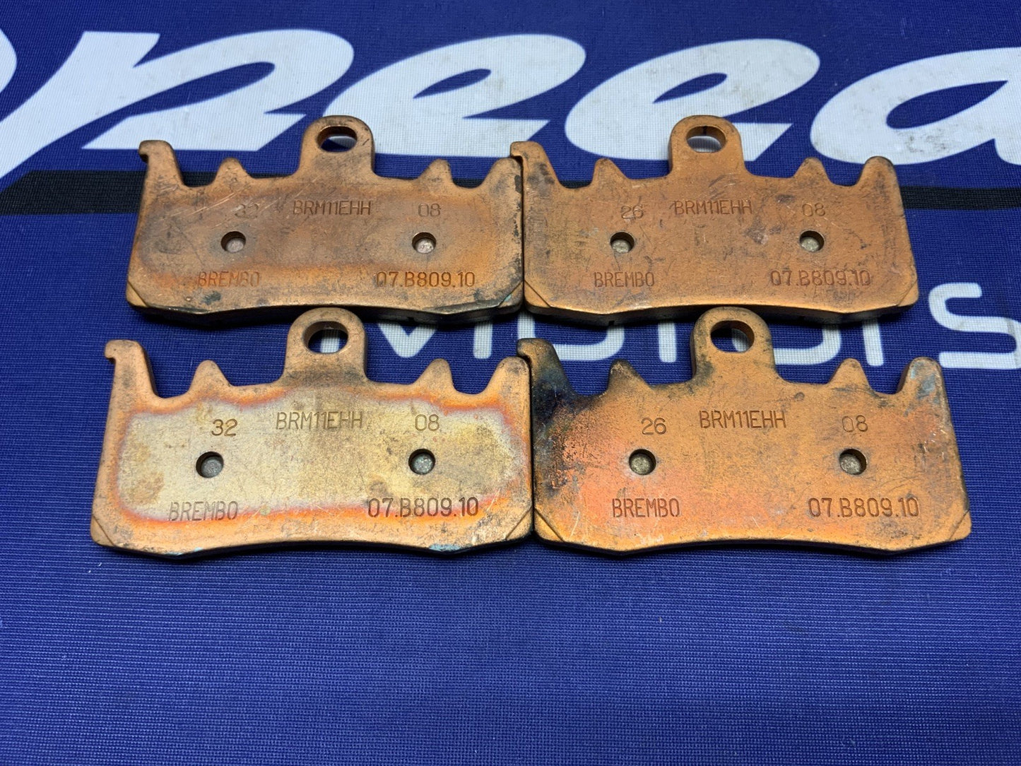 Ducati Front Brake Pads (Set of Four) Panigale V2 2020-2025 OEM 61340121A