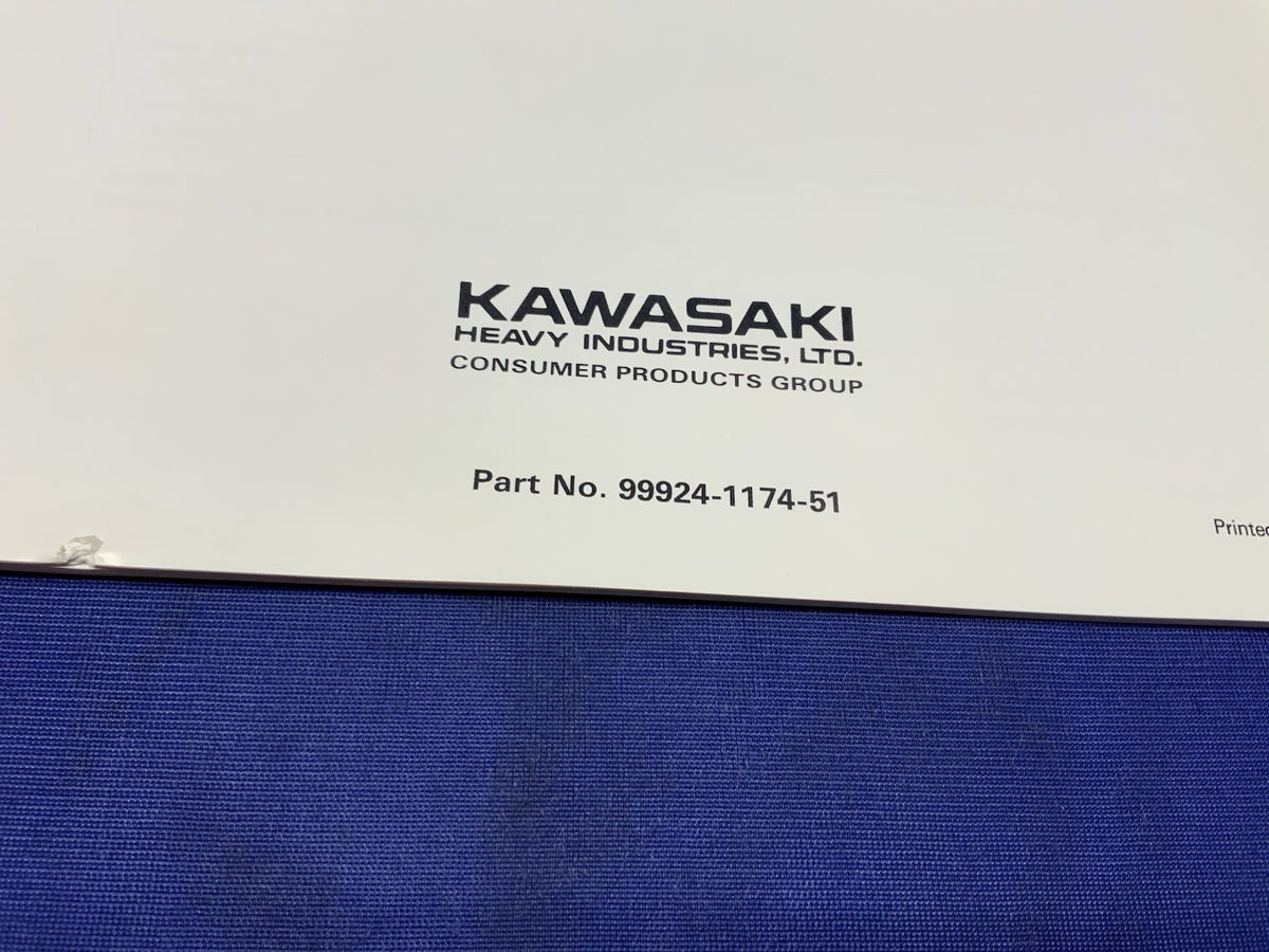 Kawasaki Jet Ski SS/X4 Service Manual 1994 OEM 99924-1174-51