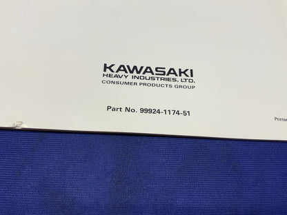Kawasaki Jet Ski SS/X4 Service Manual 1994 OEM 99924-1174-51