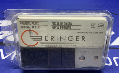 Beringer 2D1 2-Piston Rear Caliper Brake Pad Pair 2547S