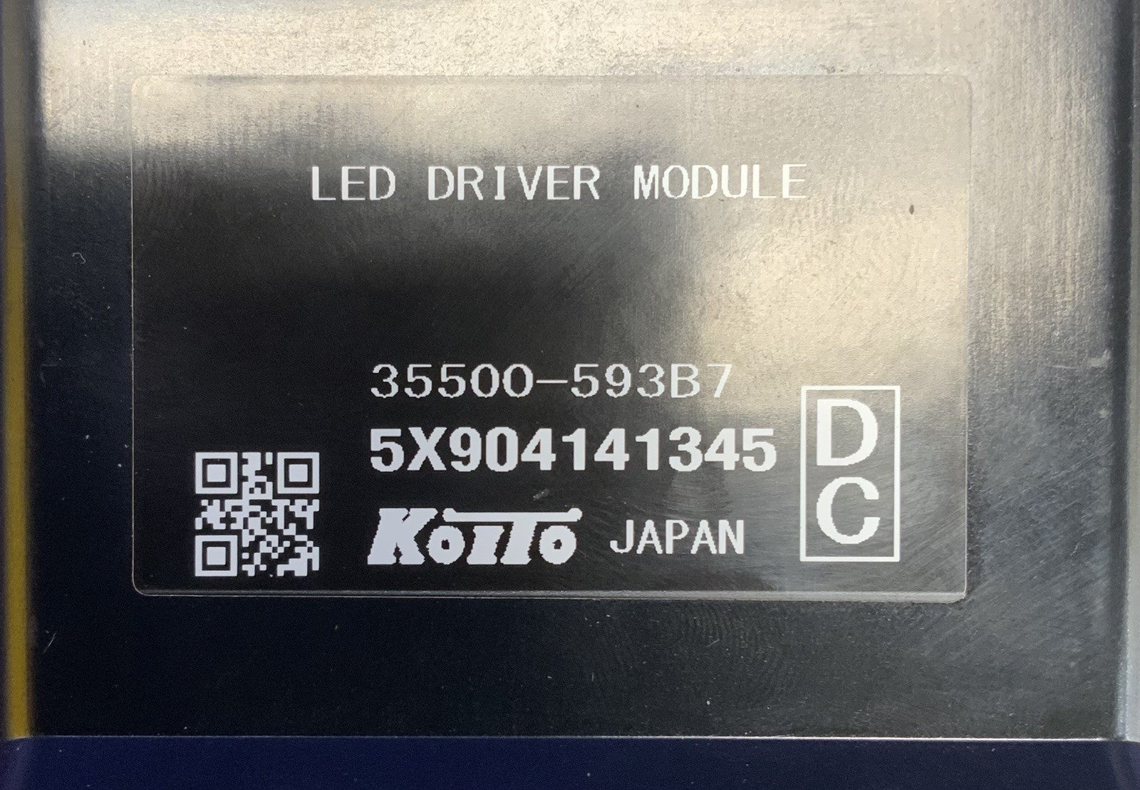 Suzuki Healight LED Driver Module GSX-8R 2024-2026 OEM 35500-593B7-2