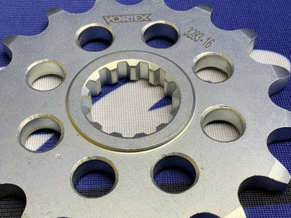 Vortex 16T 520 Pitch Front Countershaft Sprocket YZF-R6 2009-2012 3283-16