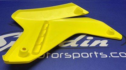 Suzuki Right Radiator Shroud (Yellow) RM-Z450 2005-2006 OEM 17761-35G00-YU1