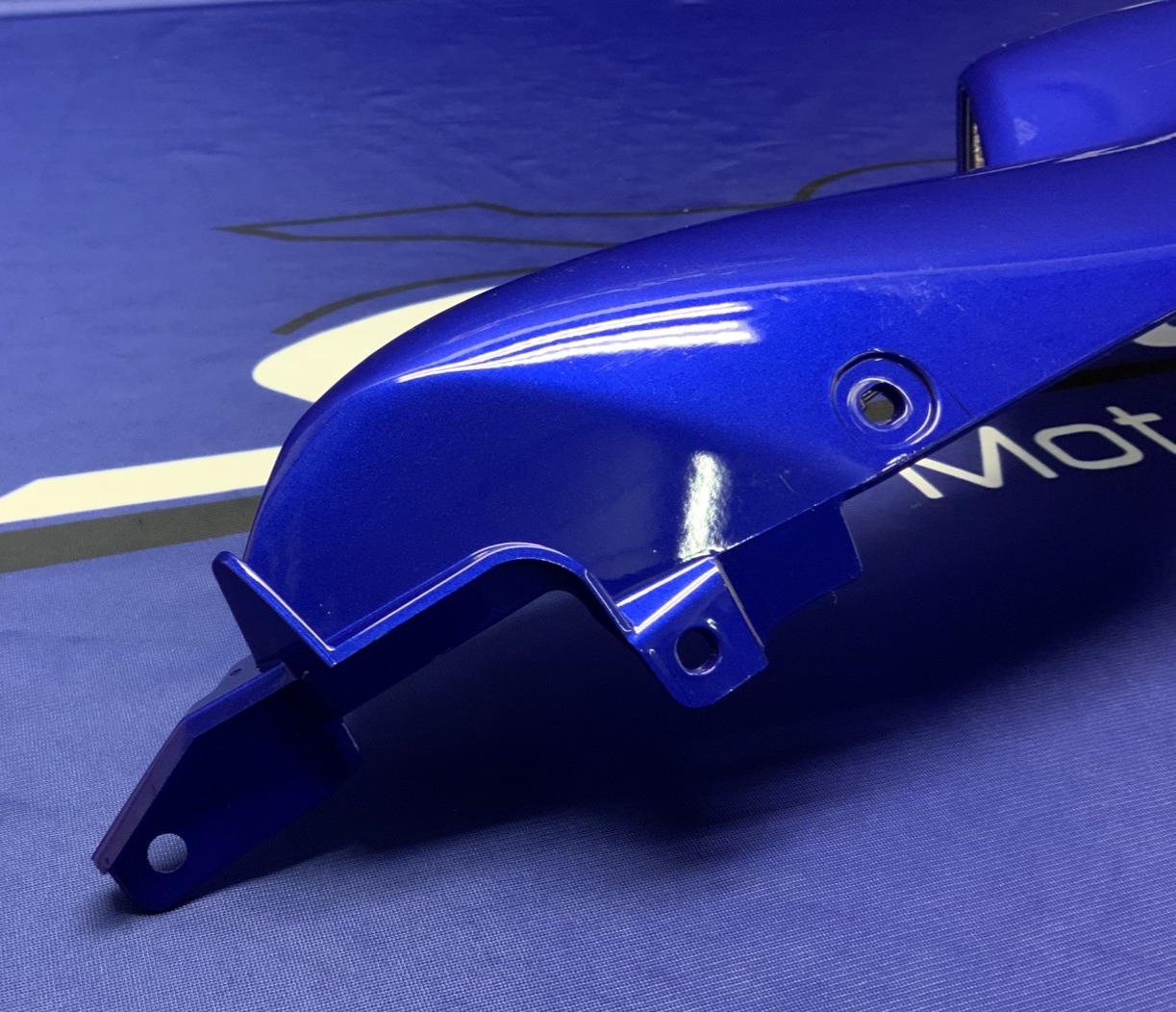 Yamaha Left Tail Fairing (Blue) YZF-R7 2022-2025 OEM BEB-21711-00-P0