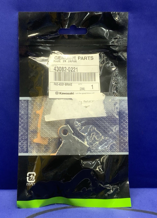 Kawasaki Rear Brake Pad Set KX450 2024-2026 OEM 43082-0221