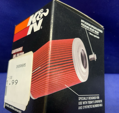 K&N Cartridge Oil Filter KN-132
