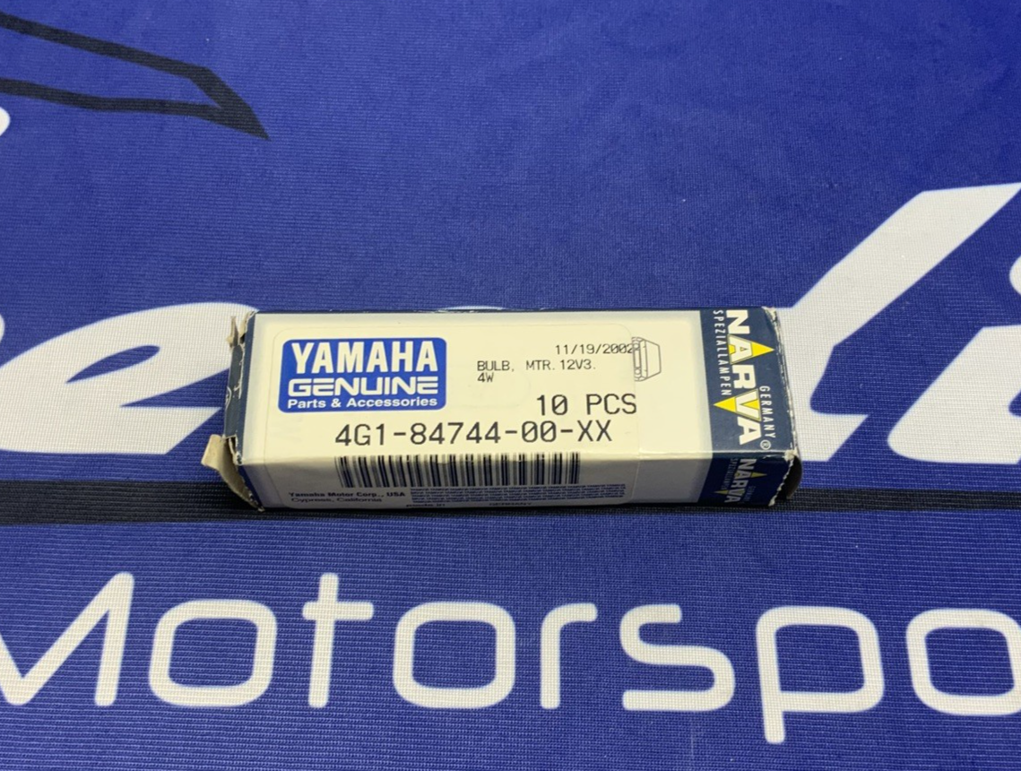 Yamaha Instrument/Meter Light Bulb V-Star Series 1980-2000 OEM 4G1-84744-00-XX