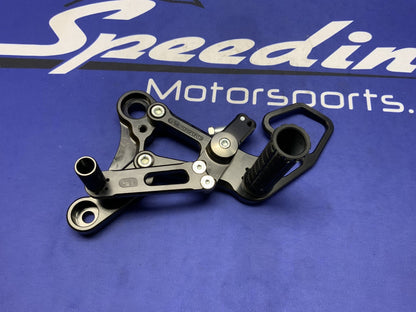Woodcraft Left Rearset Assembly 790 Duke 17-26, 890 Duke/R 2020-2023 05-0790L