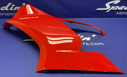 Ducati Left Upper Fairing (Ducati Red) Panigale V2 2020-2025 OEM 4801A871AB