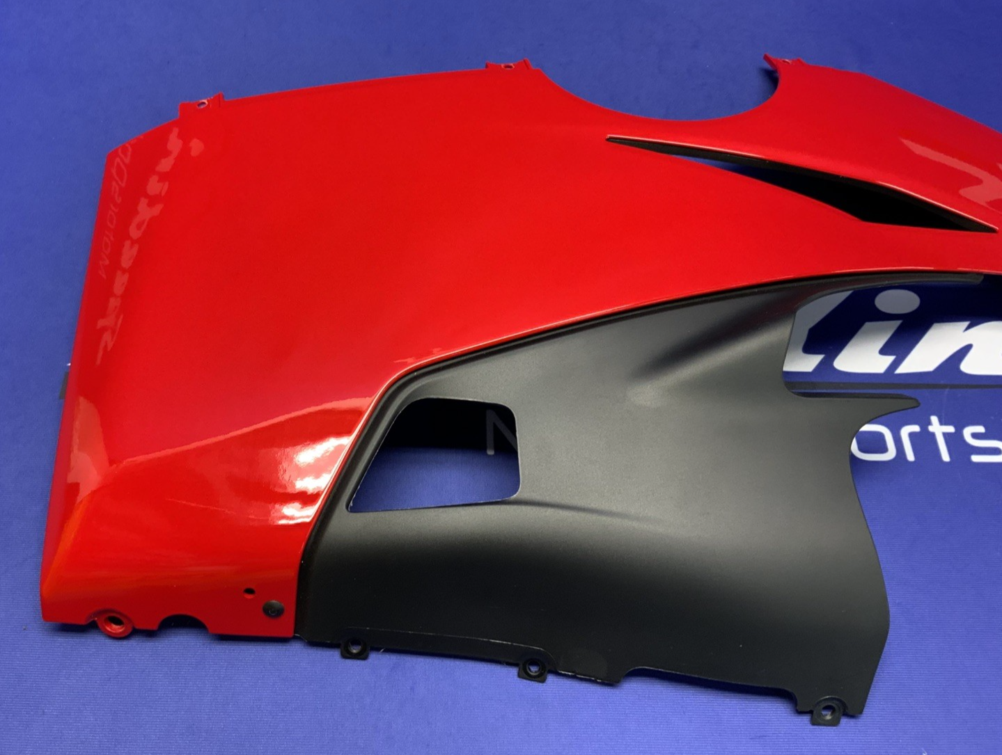 Ducati Left Lower Fairing (Anniversary Red) Panigale V4 2021 OEM 48019275BA-1