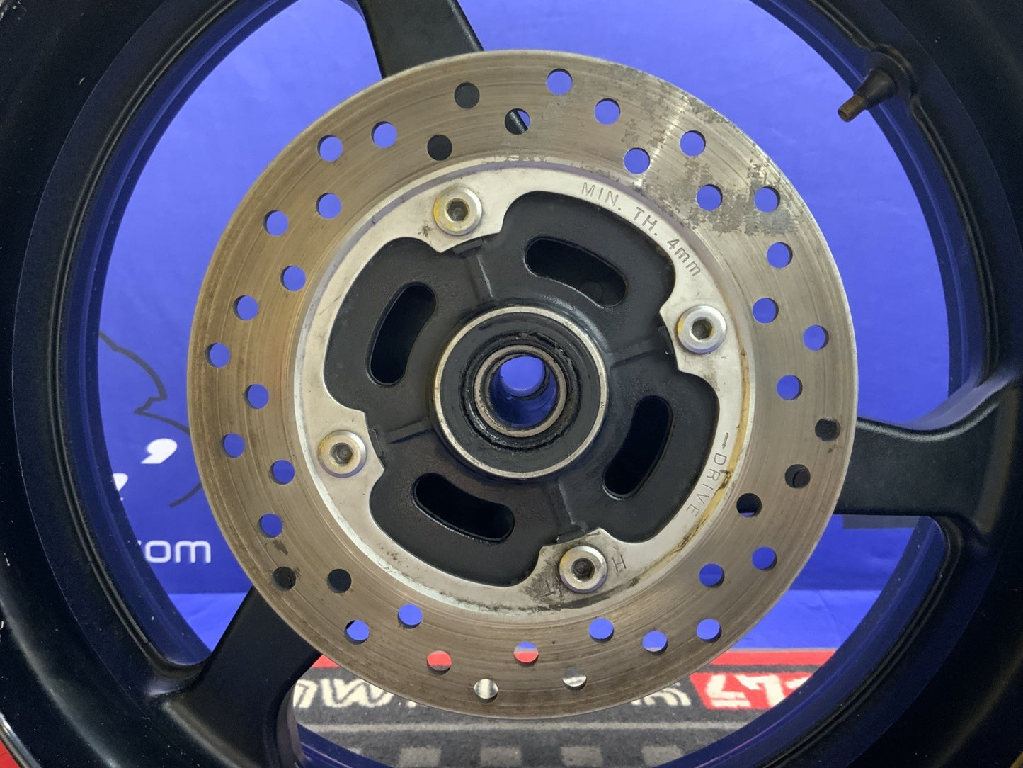 Honda Rear Wheel W/ Cush Drive/Rotor CBR600RR 2007-2013 OEM 42650-MFJ-305ZA