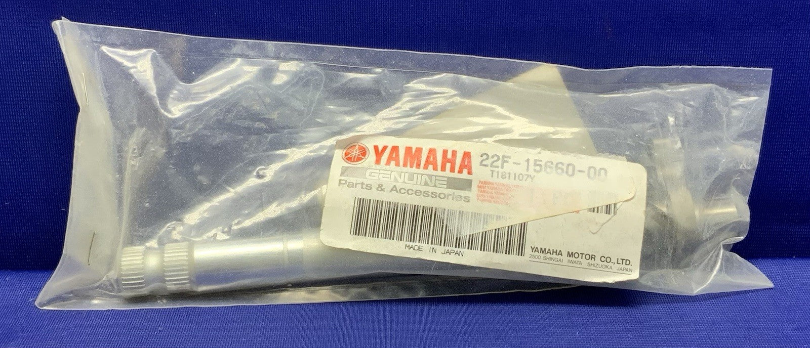 Yamaha Kick Axle Assembly TT-R90 2000-2007 OEM 22F-15660-00-00