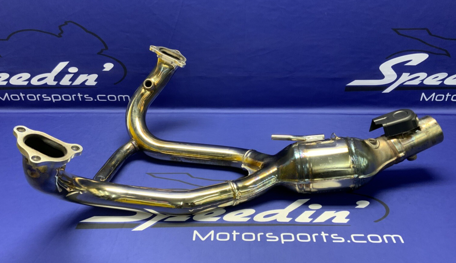 BMW Chrome Plated Exhaust Manifold R1250GS 2018-2023 OEM 18519829769