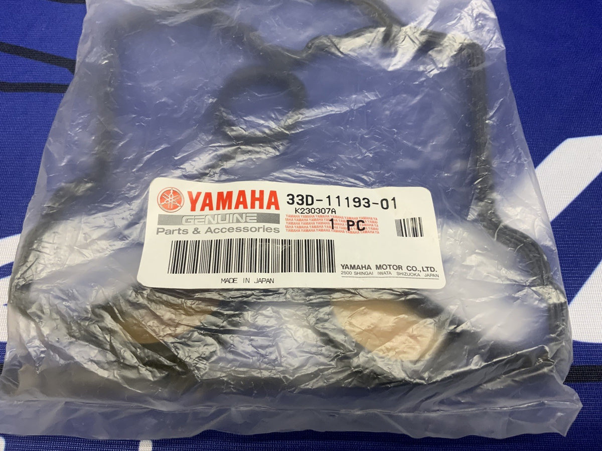 Yamaha Head Cover Gasket 1 YZ450F 2010-2019 OEM 33D-11193-01-00