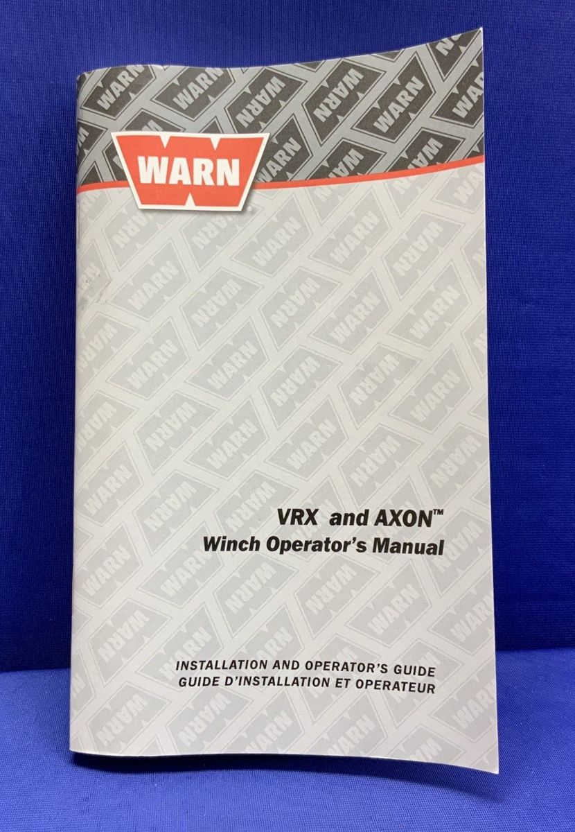 WARN Winch VRX 3500lb Yamaha Wolverine X2 850 (20-21/23) OEM DBY-10599-00-00
