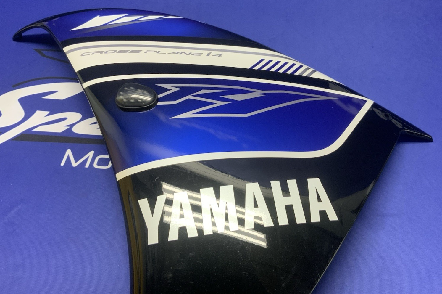Yamaha Left Upper Fairing (Raven Black) R1 2012-2014 OEM 14B-2835U-10