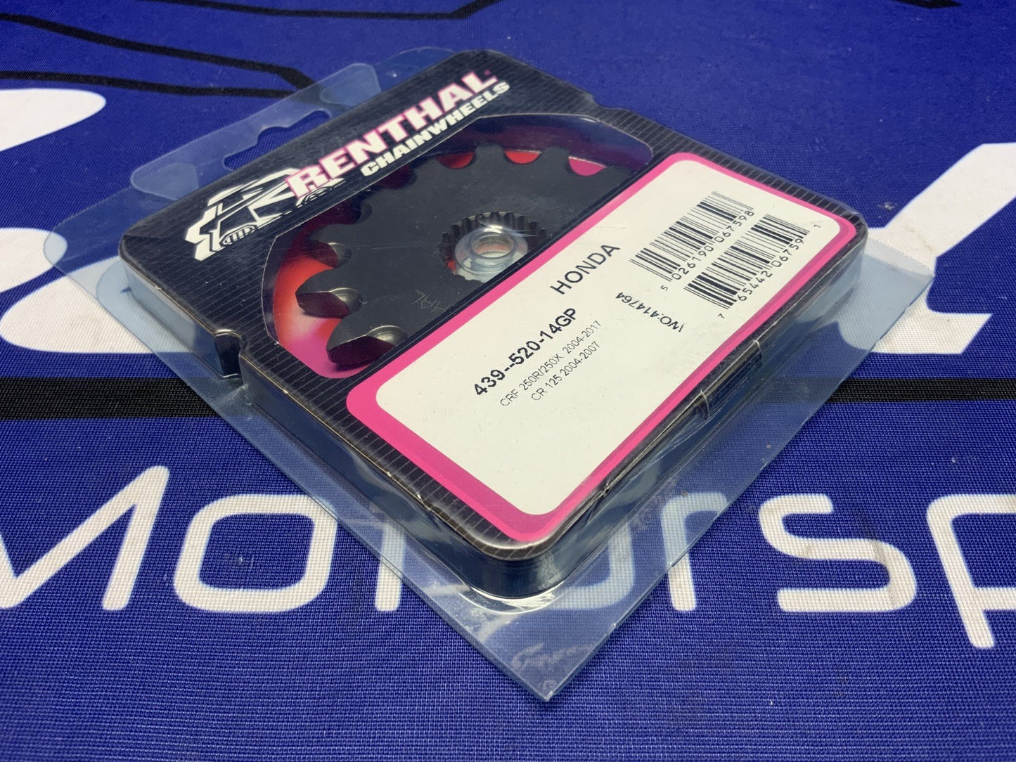 Renthal Front Sprocket Honda CRF250R/X 2004-2017 439-520-14GP