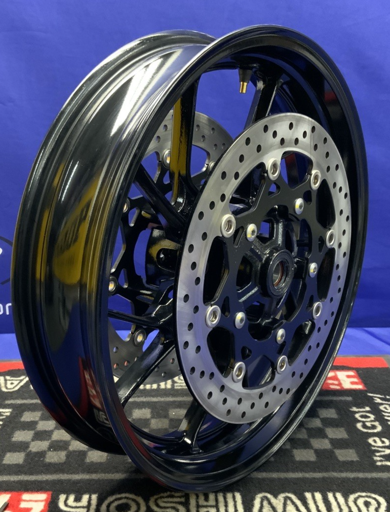 Suzuki Front Wheel W/ Rotors(Gloss Black) GSX-8R 2024-2026 OEM 54111-25L00-019-1
