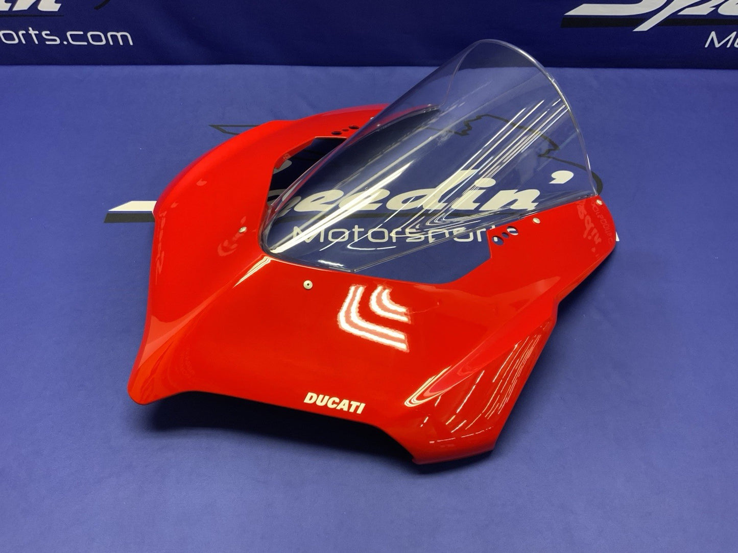 Ducati Front Nose Fairing W/Windscreen (Red) Panigale V2 20-25 OEM 48114251AB