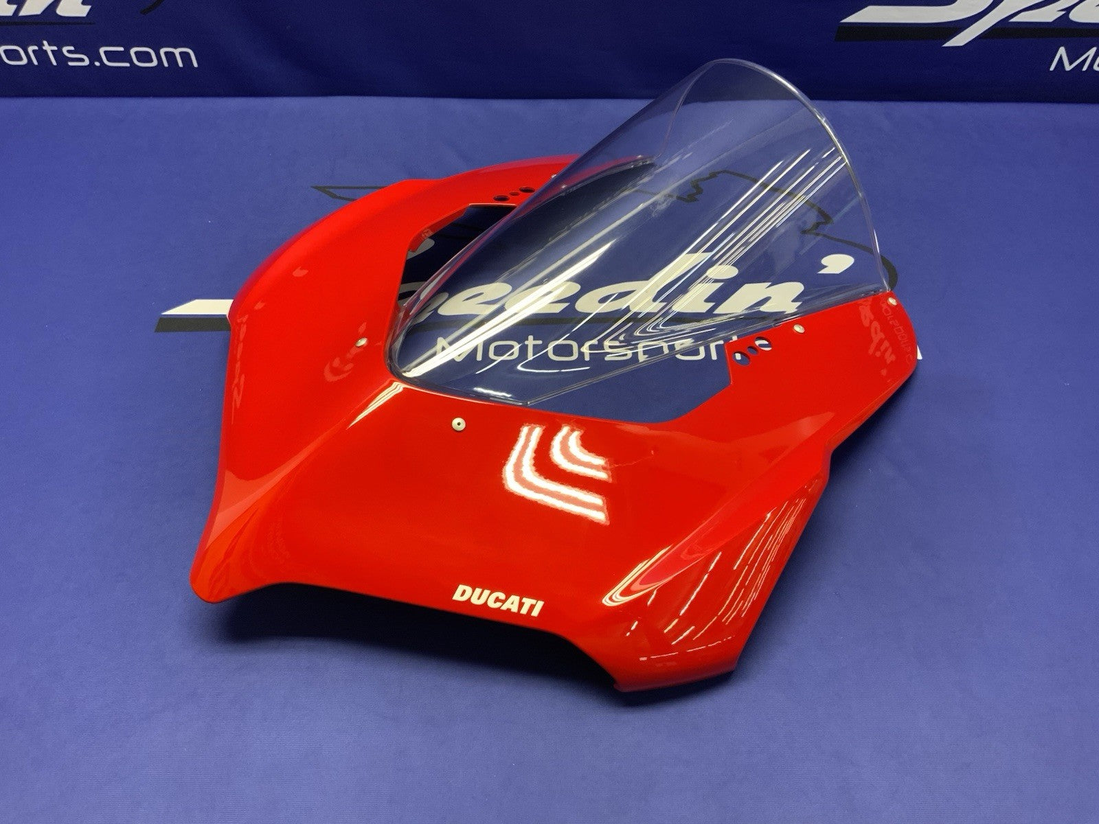 Ducati Front Nose Fairing W/Windscreen (Red) Panigale V2 20-25 OEM 48114251AB