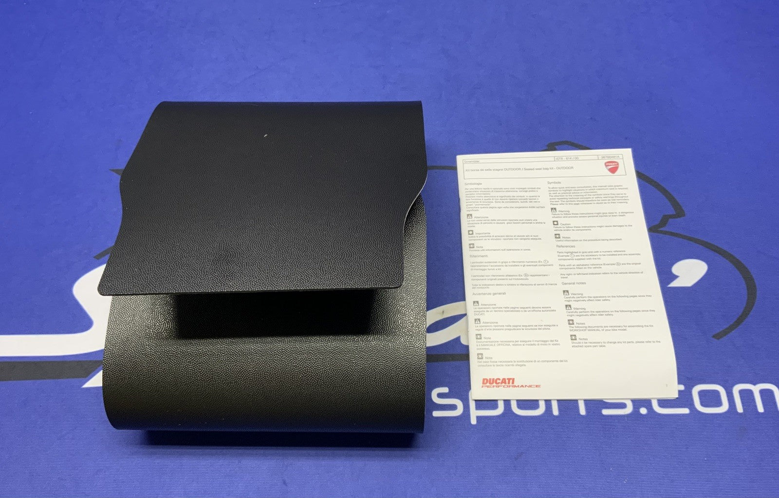 Ducati Urban Enduro Rear Bag Scrambler 2015-2018 OEM 96780481A