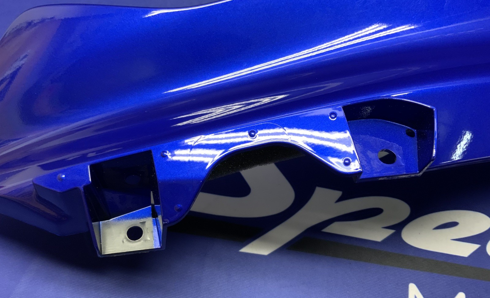 Yamaha Left Upper Fairing (Blue) YZF-R6 2017-2024 OEM BN6-2117V-00-P0