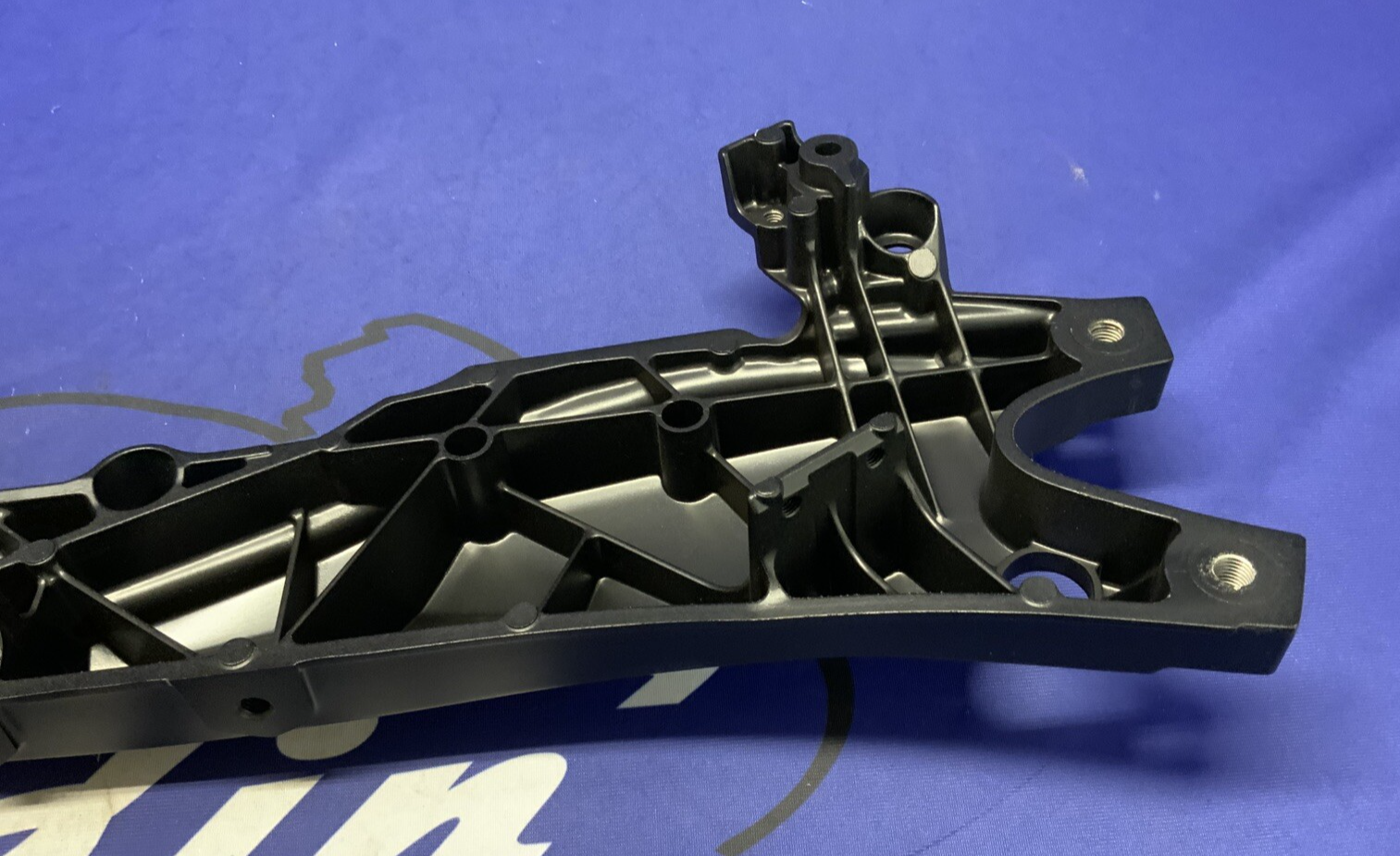 Suzuki Left Subframe Rail (Black) GSXR 600/750 2011-2025 OEM 41221-14J00-YUG