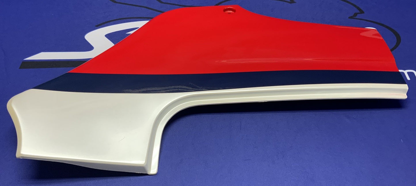 Kawasaki Right Side Cover (Red, White & Blue) Ninja 600 85-86 OEM 36002-5196-P9