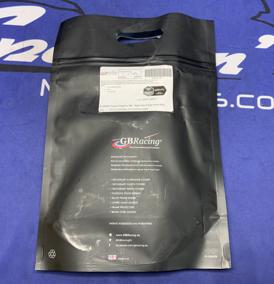 GB Racing Right Frame Protector S1000RR/M1000RR 19-26 FP-S1000RR-2019-RHS-GBR