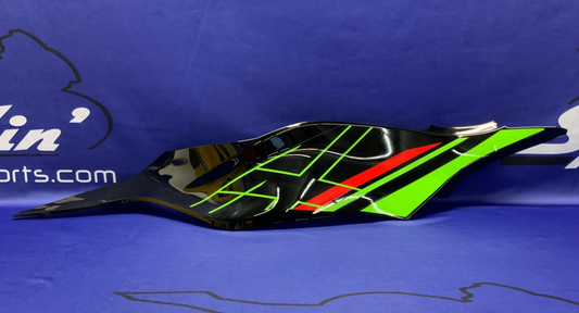 Kawasaki Left Upper Fairing (Black) ZX-6R 2019-2026 OEM 36001-0594-739