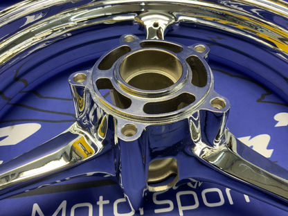 Suzuki Front & Rear Wheel (Chrome) GSX-R 1000 2005-2008 OEM CRRM-GSXR1K05