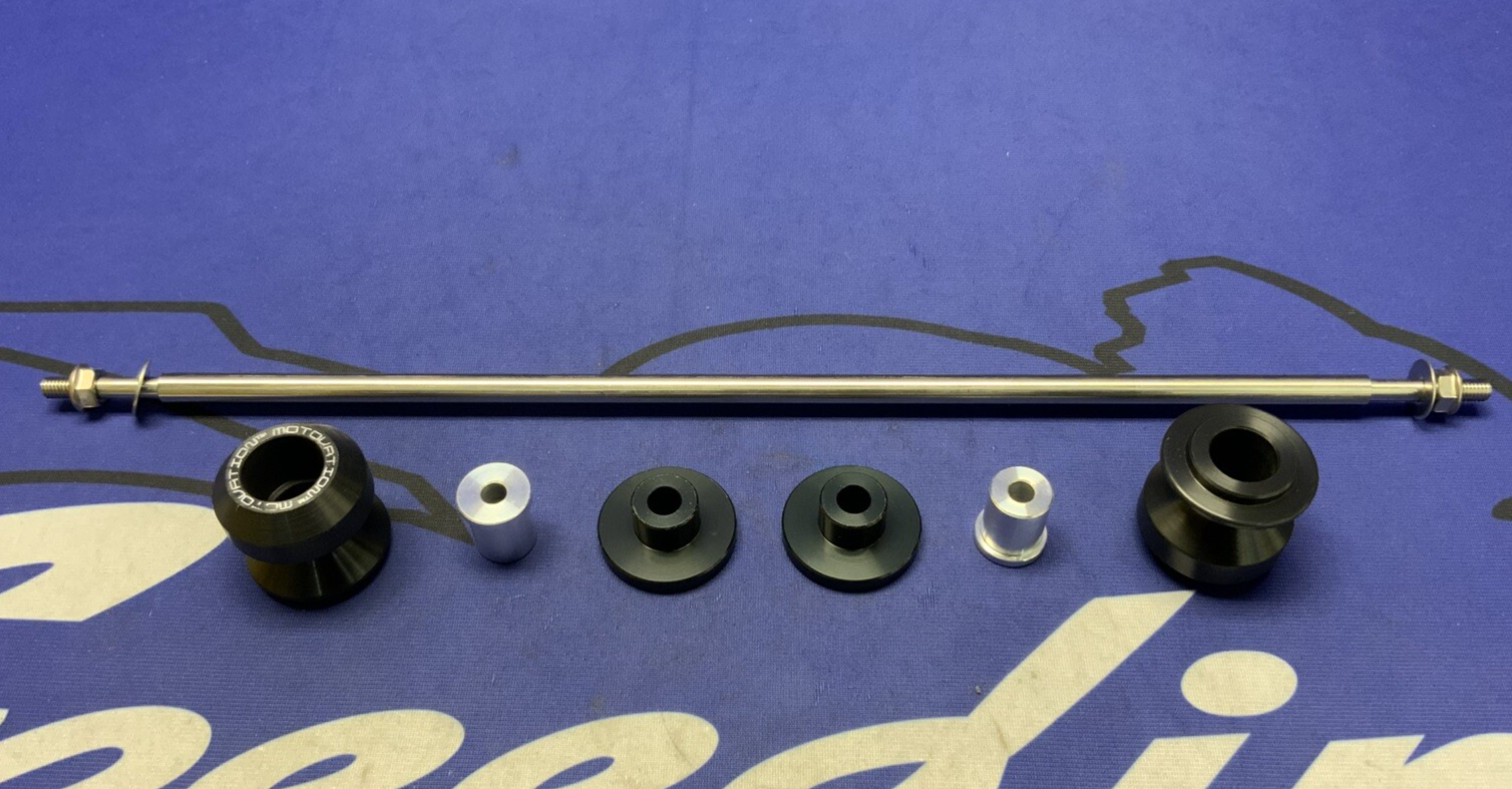 Motovation Rear Axle Sliders Monster 696 2008-2014 RFSD07