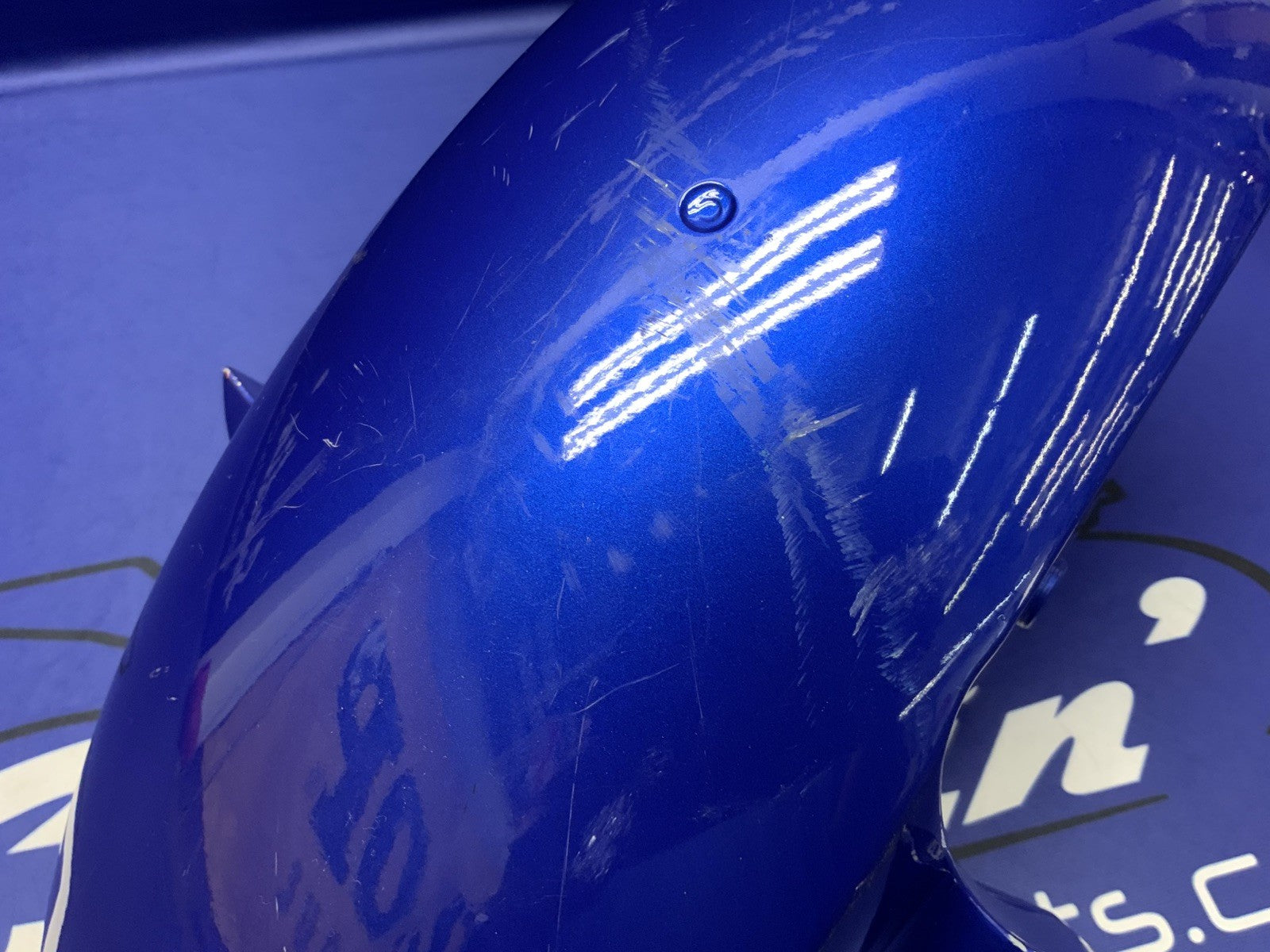 Yamaha Front Fender (Painted Blue) YZF-R6 2006-2010 OEM 2C0-21511-01-P3