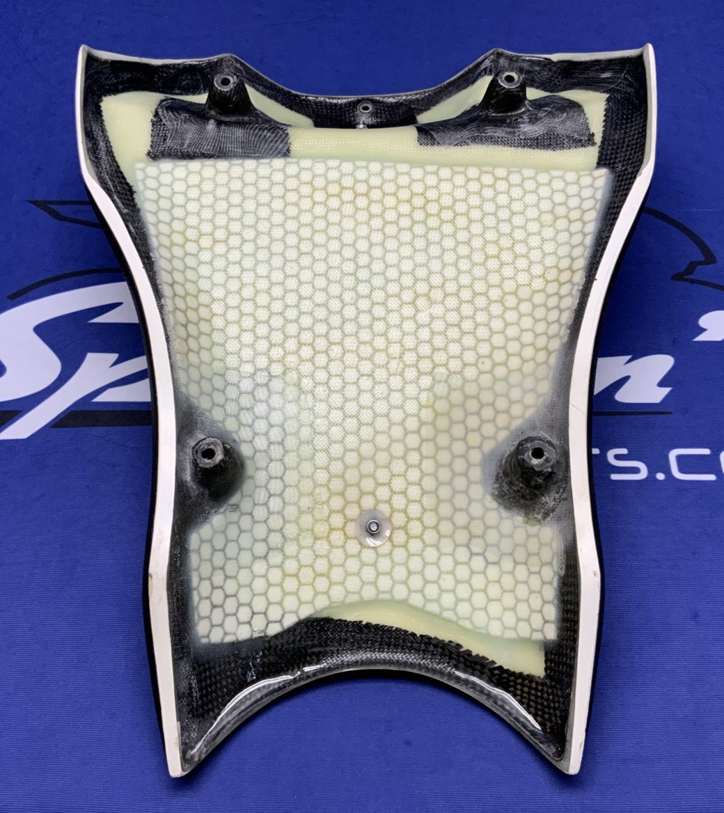 Carbonin Avio Fiber Tail Unit (White) W/ Seat ZX-10R 2016-2020 K18300AF