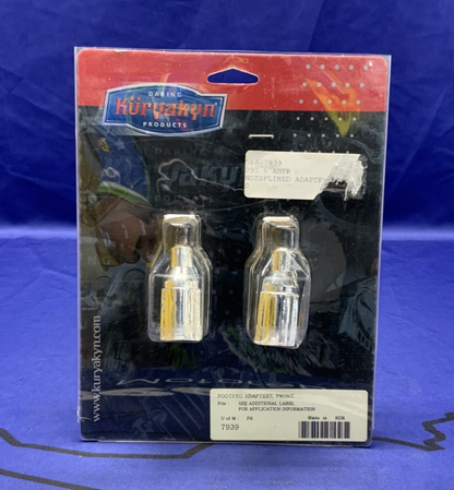 Kuryakyn ISO Peg Adapters (Chrome) GSXR 600/750 2011-2025 OEM 7939