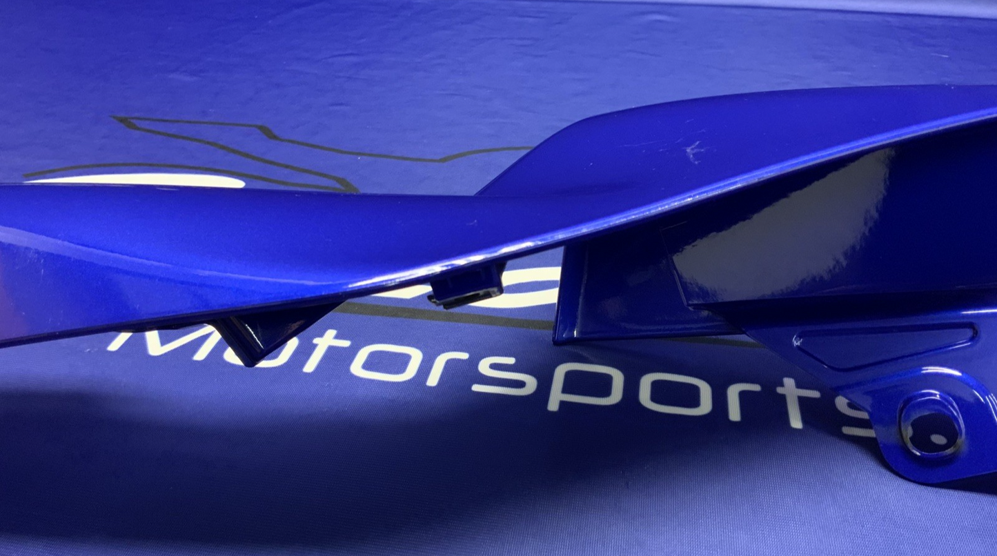 Yamaha Left Tail Fairing (Blue) YZF-R7 2022-2025 OEM BEB-21711-00-P0