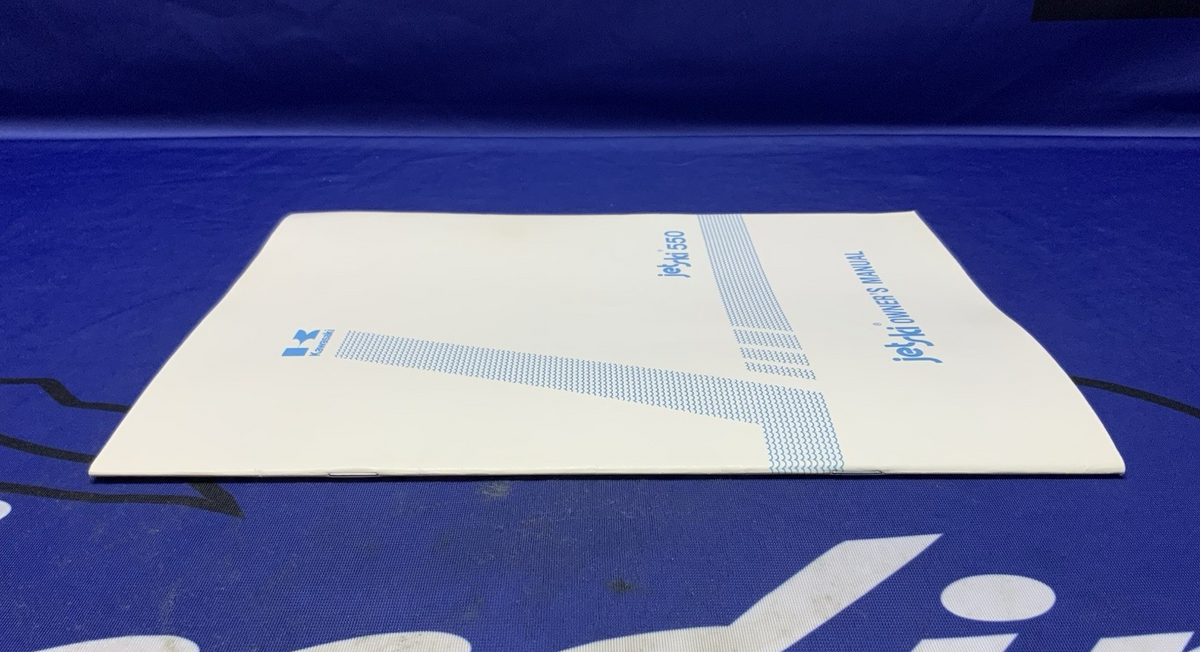 Kawasaki Jet Ski JS550 Owners Manual 1986-1989 OEM 99920-1434-01