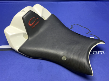 Carbonin Avio Fiber Tail Unit (White) W/ Seat ZX-10R 2016-2020 K18300AF