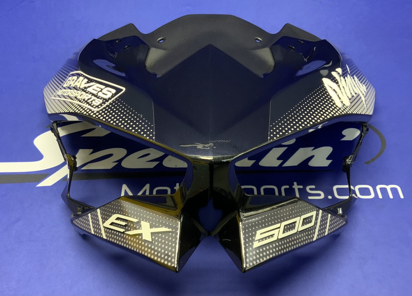 Graves Motorsports Body Work Set (Black) Ninja 500 2024-2026 OEM 51093-5339-739